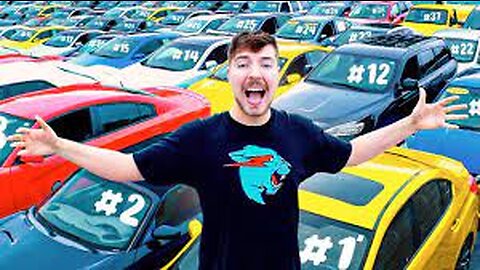 Mr Beast ne apne 1 subscriber ko 40 cars de dein