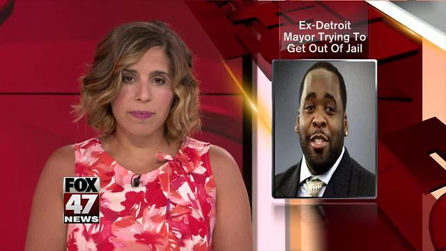 Ex-Detroit Mayor Kilpatrick wants prison sentence set aside