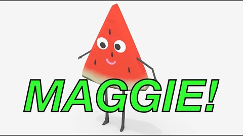 Happy Birthday MAGGIE! - WATERMELON Birthday Song