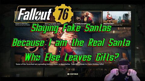 Fighting Fake Santas For Fallout 76 Holiday Gifts