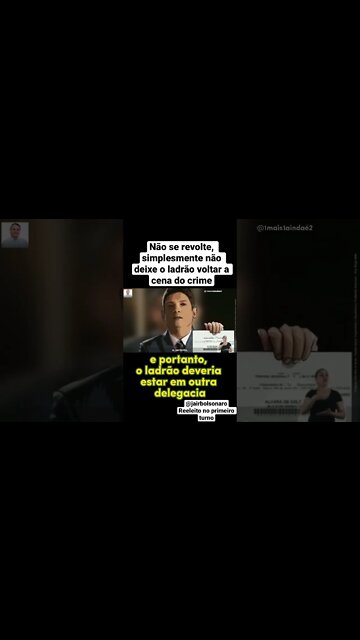 Não deixe ladrões retornarem a cena do crime. @Jair Bolsonaro tem razão e será reeleito em #2022