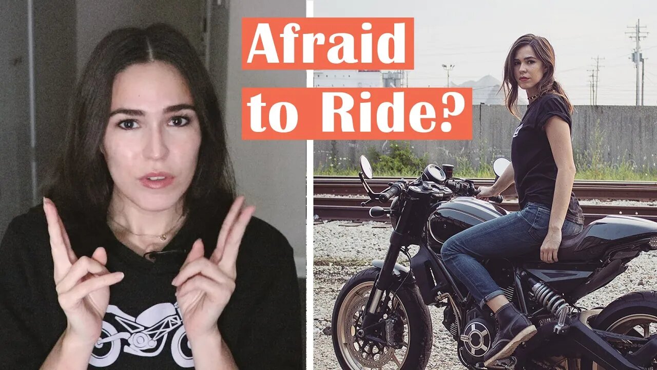 How to get over the fear of riding a motorcycle