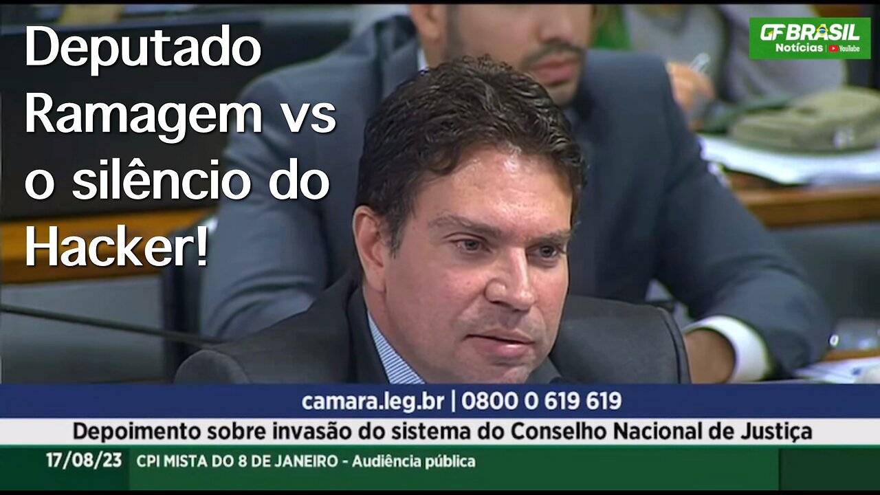 Deputado Ramagem vs o silĂȘncio do Hacker!