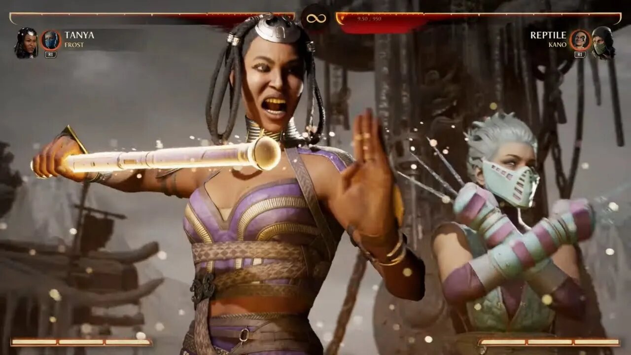 Mortal Kombat 1 2023 Tanya & Frost Kameo Fatal Blow