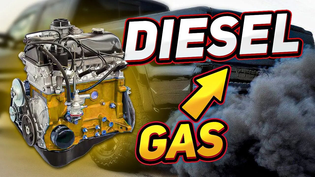 We convert a gasoline engine to run on diesel fuel - will it work?