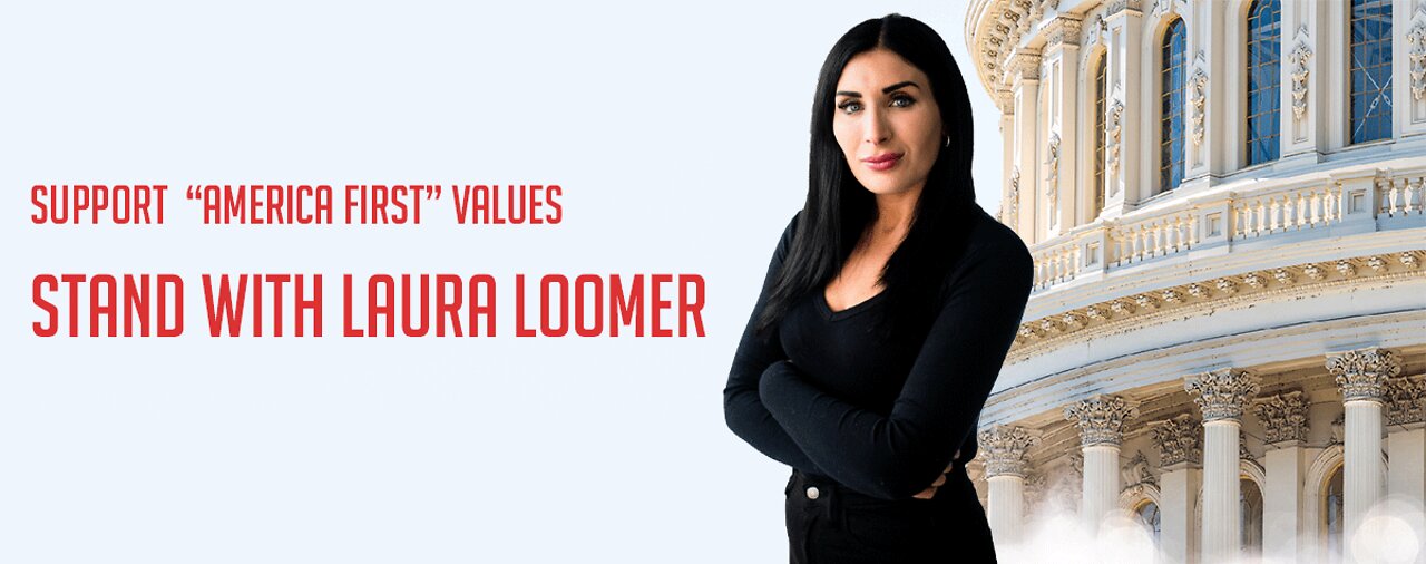 My 100_ support of Laura Loomer Is Running For US Congress In Florida (DONATE TODAY @ LauraLoomerFor
