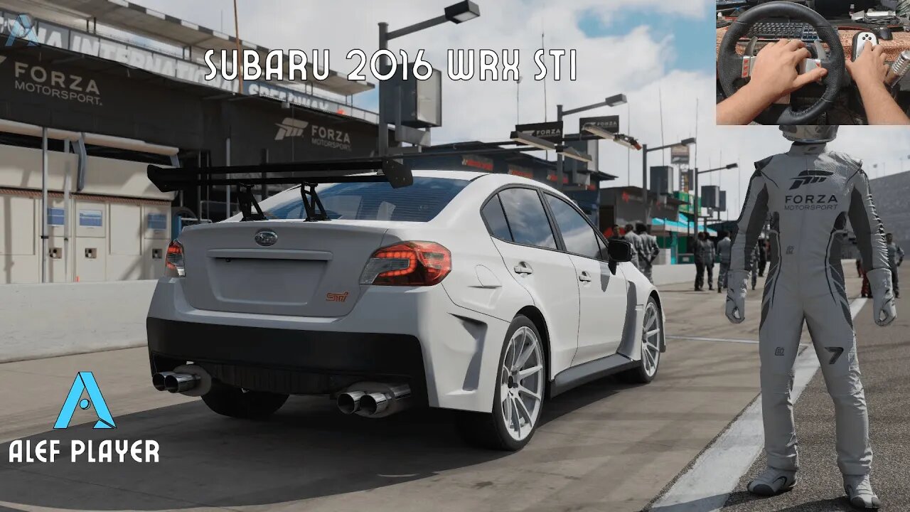 Subaru 2016 WRX STI - Forza MotorSport 7 | Logitech g27 gameplay