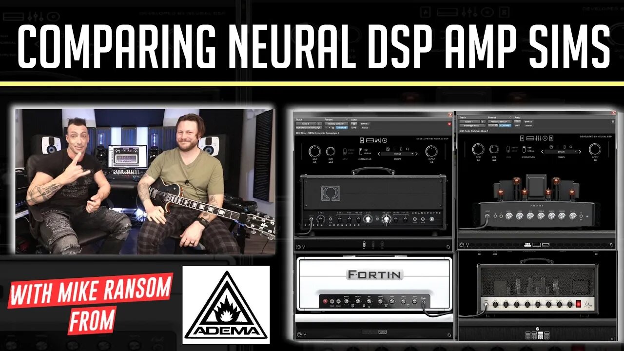 Are These The Best Amp Sims out There? Testing with Adema's guitarist Mike Ransom