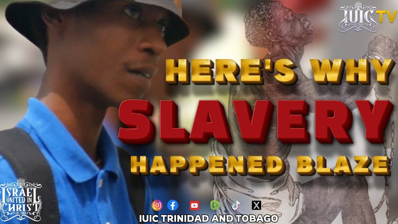 HERE'S WHY SLAVERY HAPPENED BLAZE!