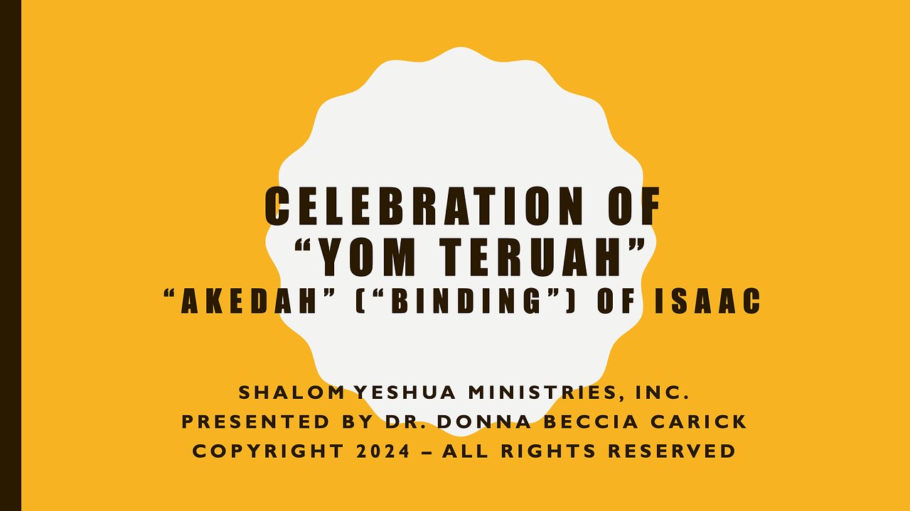 Celebration of Yom Teruah