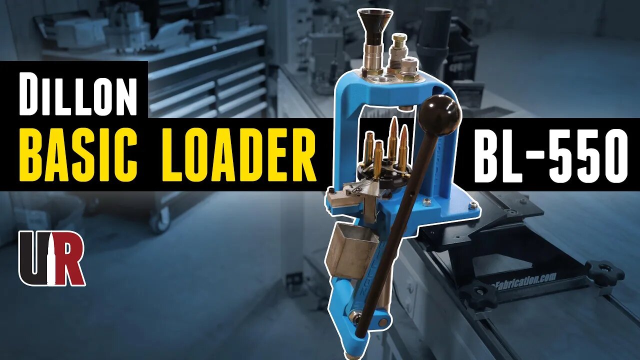 Dillon BL-550 Basic Loader: Unboxing, Setup, Loading 308 Winchester