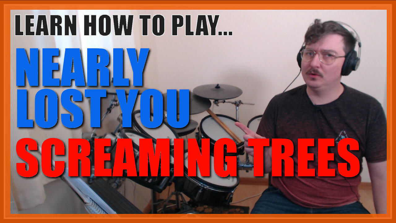 ★ Nearly Lost You (Screaming Trees) ★ Drum Lesson PREVIEW | How To Play Song (Barrett Martin)