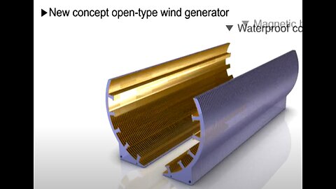 New concept wind generator