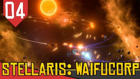 Guerra contra a PIRATARIA - Stellaris Waifu #04 [Série Gameplay Português PT-BR]