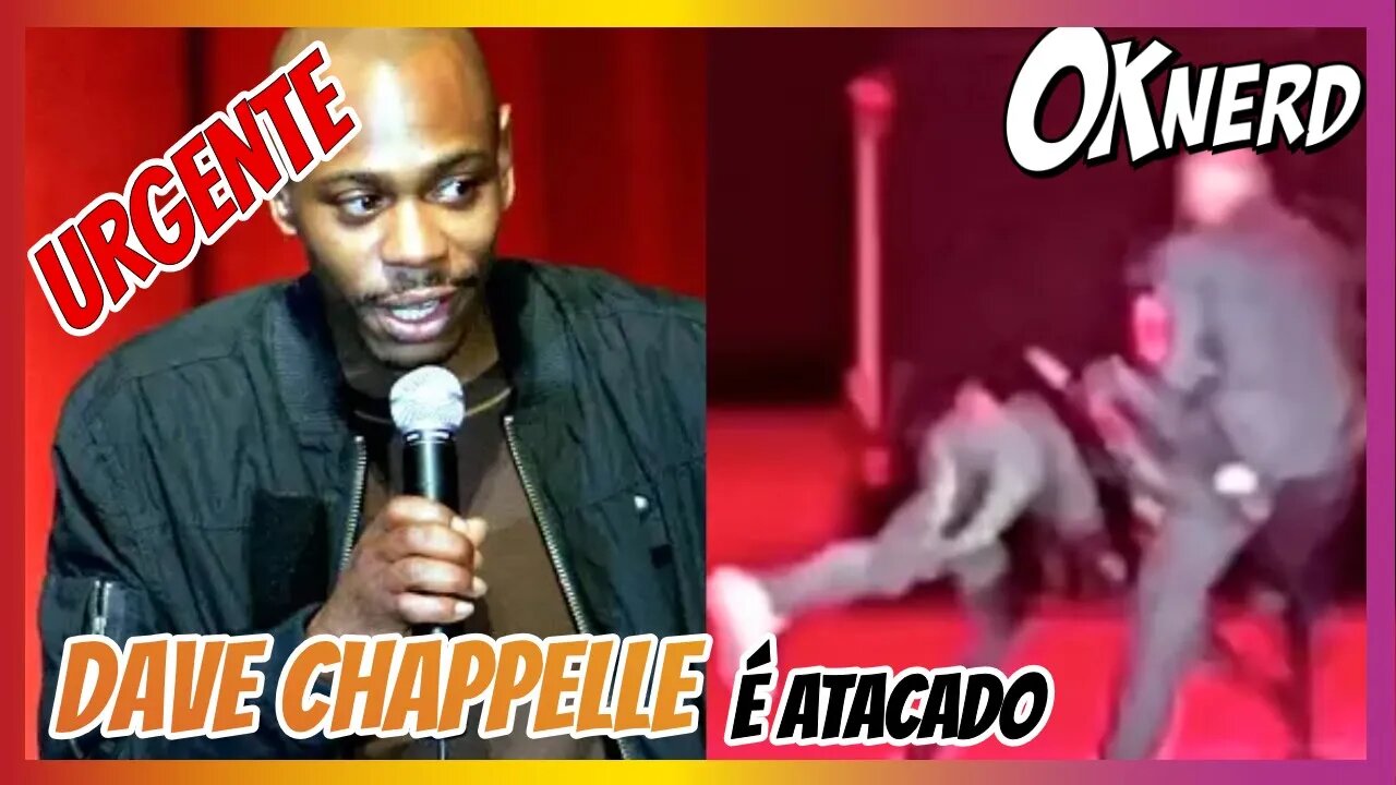 URGENTE: Dave Chappelle é atacado no palco por militante trans durante especial da Netflix