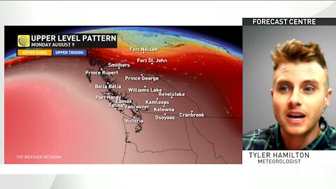 Another dangerous heatwave lurking late-week, Vancouver Island