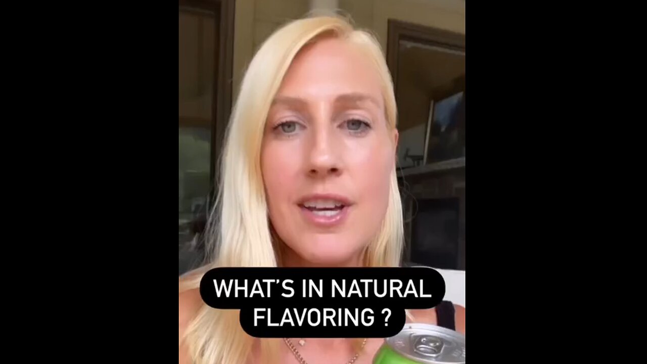 The 'NATURAL' FLAVORING in corporate food