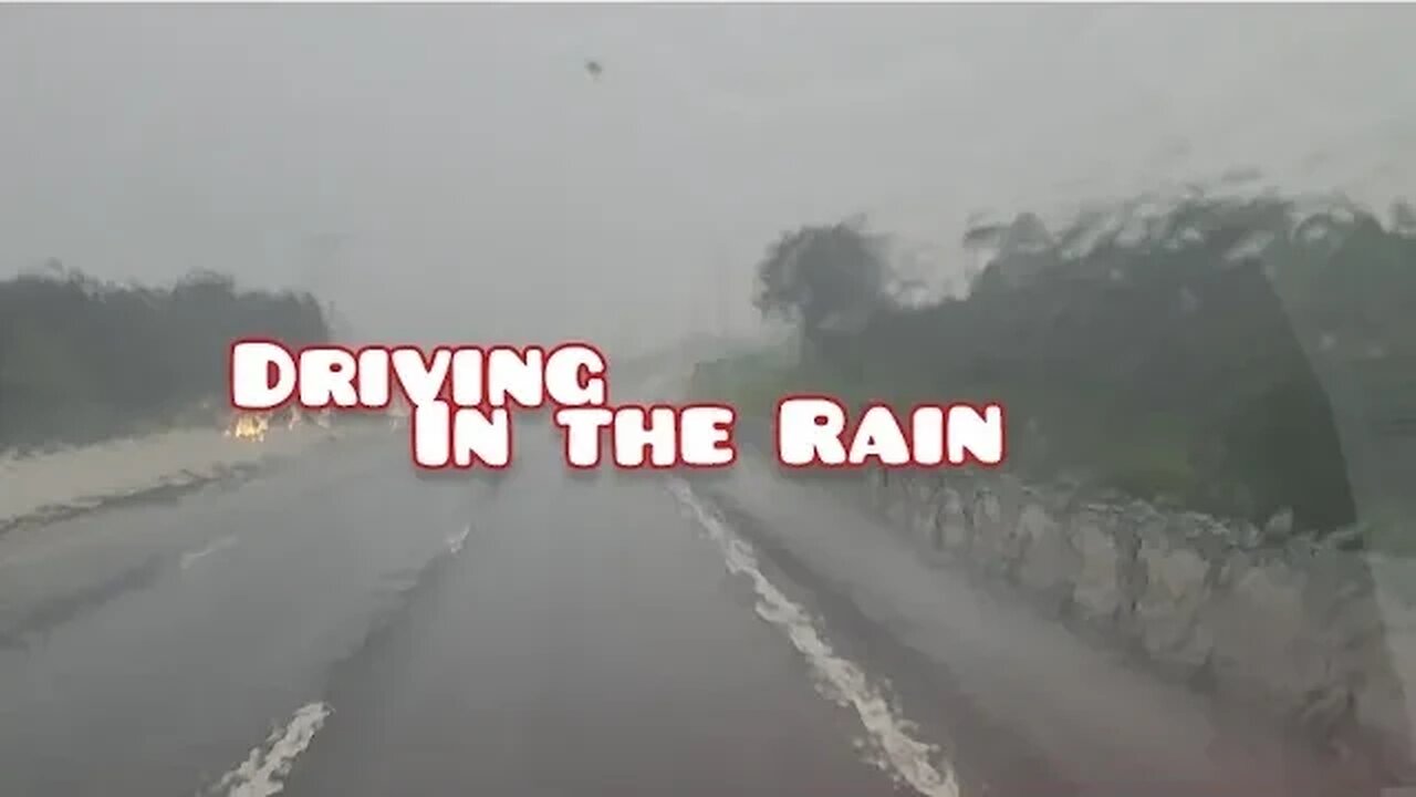 I Hate Driving in The Rain 😡