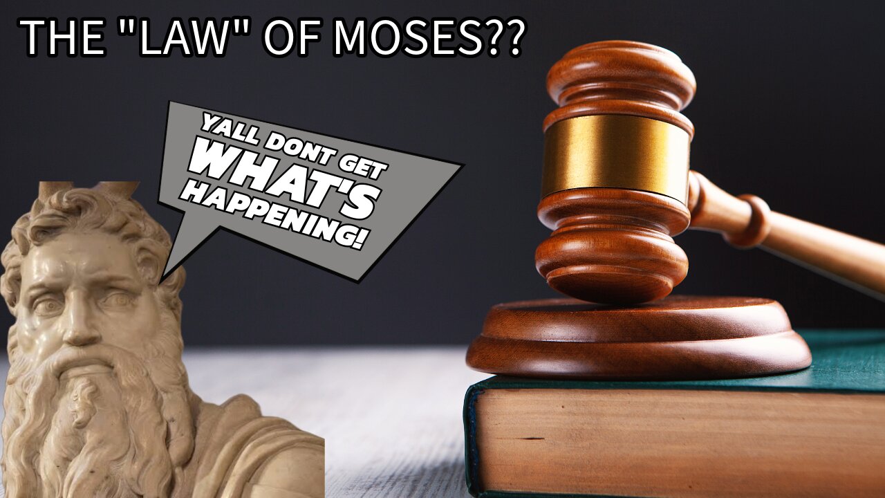 The "Law" of Moses??? Biblical Slavery Series ep:3