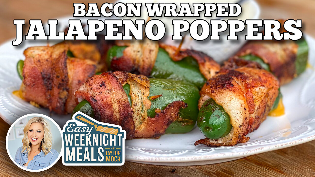 Easy Weeknight Meals: Bacon Wrapped Jalapeno Poppers | Blackstone Griddles