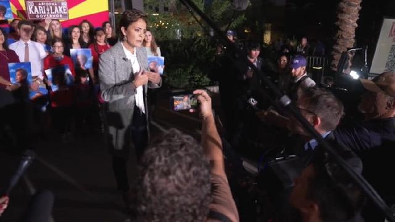 WATCH: Kari Lake Wrangles Fake Media (Again) & What Happens At The End Will Warm Your Heart