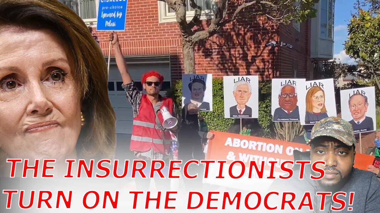 Activists PROTEST Outside of Nancy Pelosi's Home As Democrats Endorse Insurrection Against SCOTUS