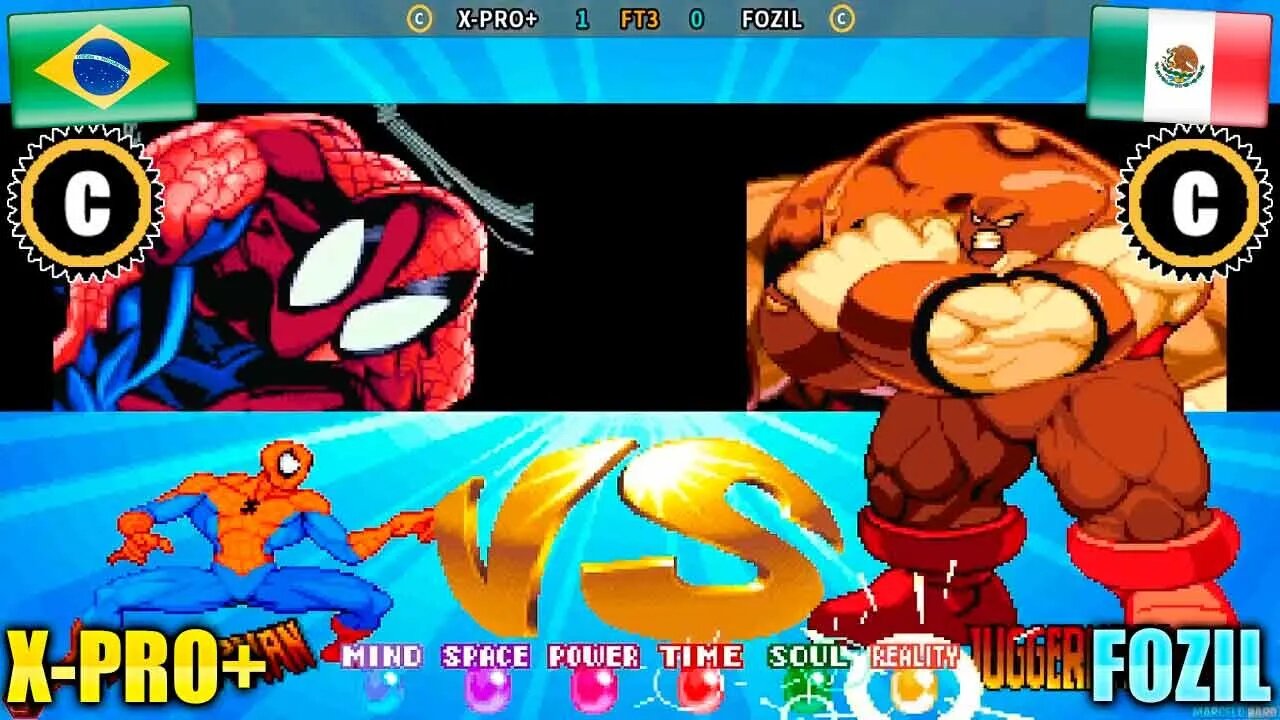 Marvel Super Heroes (X-PRO+ Vs. FOZIL) [Brazil Vs. Mexico]