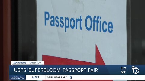USPS 'Superbloom' Passport Fair
