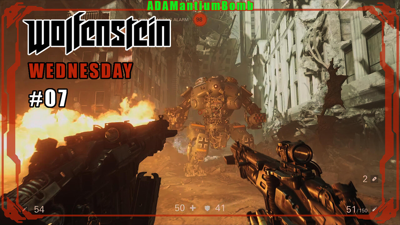 Wolfenstein-Wednesday #000 007 | Do or die! - Wolfenstein II: The New Colossus, Manhattan: Ruins District