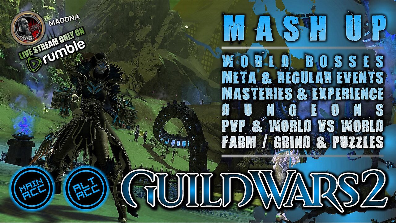 GUILD WARS 2 006 MAIN / ALT ACC MASH UP