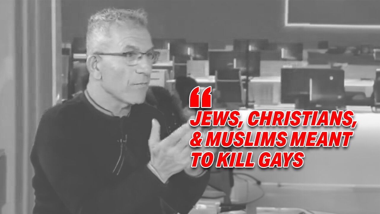 AN ARAB MUSLIM SCHOLAR EXPLAINS THAT JEWS, CHRISTIANS, & MUSLIMS MEANT TO KILL GAYS