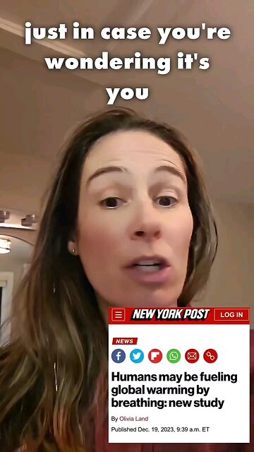 You are the Carbon they want to eliminate