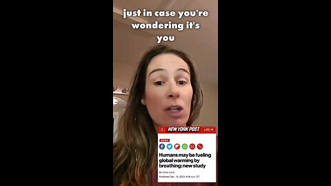 You are the Carbon they want to eliminate