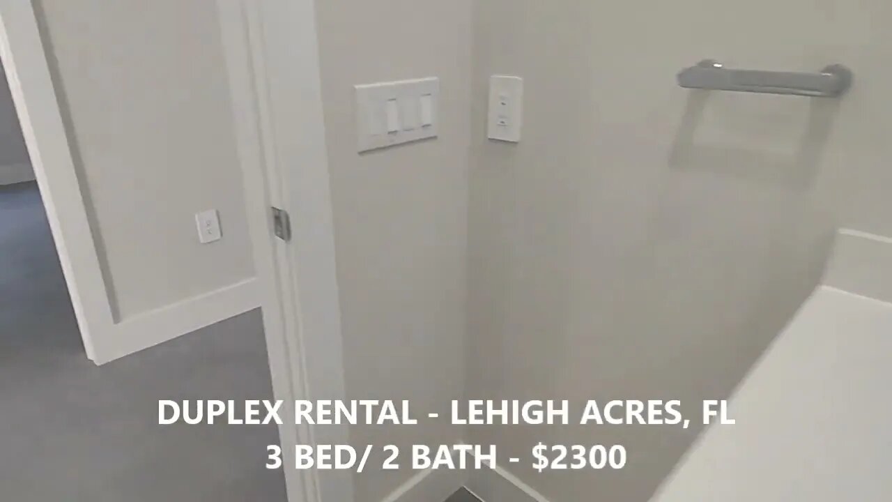 DUPLEX RESIDENTIAL RENTAL - LEHIGH ACRES, FLORIDA