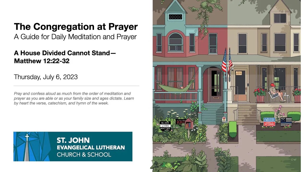 A House Divided Cannot Stand—Matthew 12:22-32