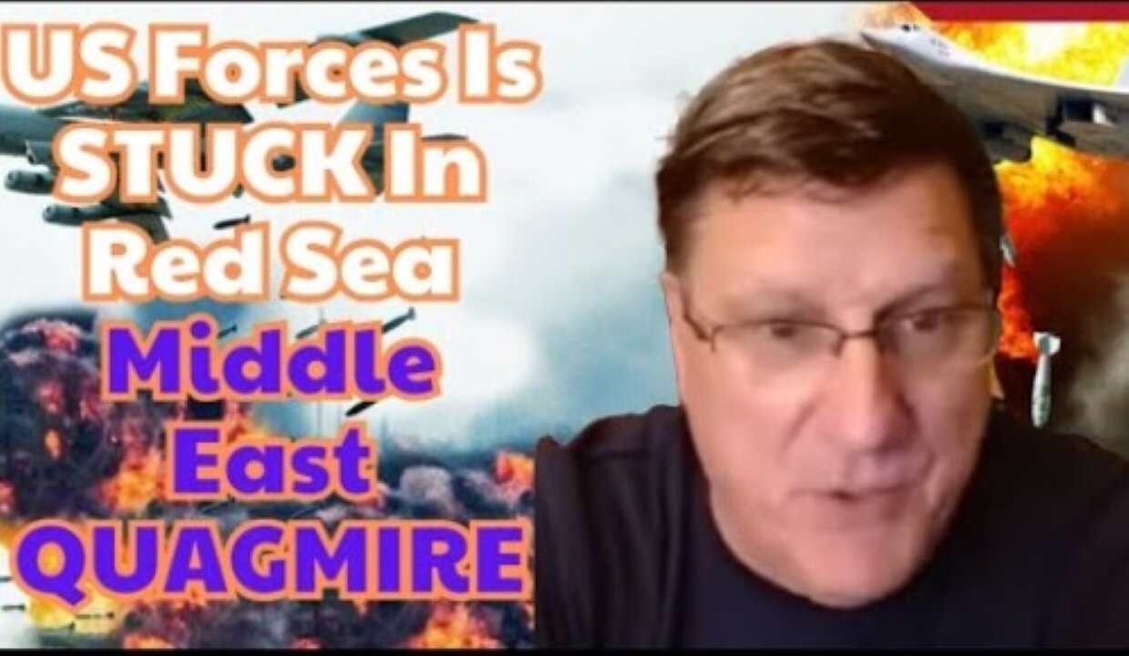 Scott Ritter: US Forces are STUCK In Red Sea & Middle East QUAGMIRE After Houthi, Hezbollah join war