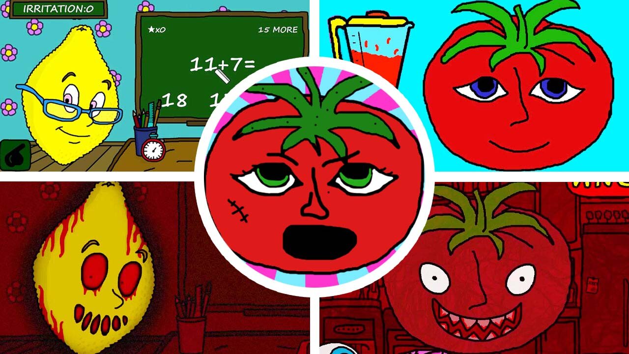 Ms. LemonS & Mr. TomatoS - All Bosses & Ending (free version)