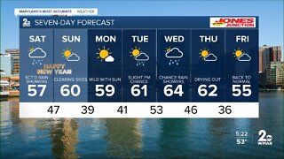 WMAR-2 News Cesar Cornejo Friday forecast