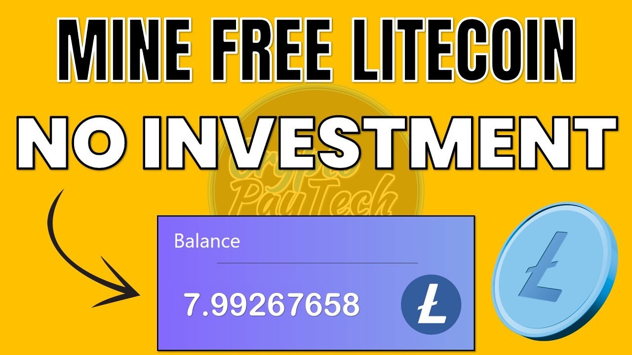 How to make money online | free Litecoin mining site | no investment