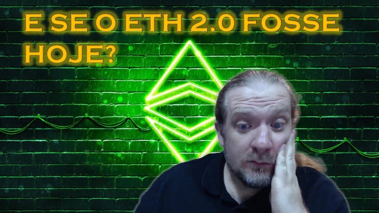 [MINERAÇÃO] E SE O ETH 2.0 FOSSE HOJE - O QUE ACONTECERIA COM A MINERAÇÃO.