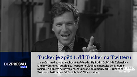 Tucker je zpět! 1. díl Tucker na Twitteru