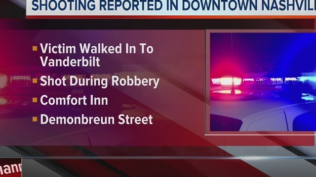 Shooting During Robbery Leaves 1 Injured