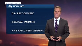 Southeast Wisconsin weather: Nice fall weather Friday evening