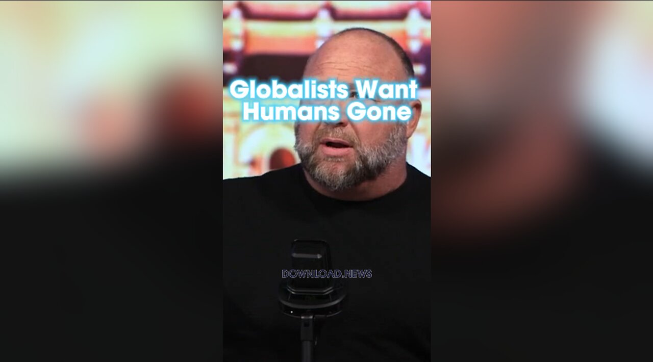 Alex Jones: Globalists Like Yuval Noah Harari Say They Want To End Human History - 10/22/23