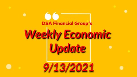 Weekly Update for 9/13/2021