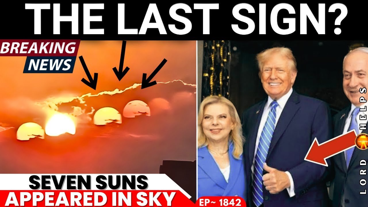 🛑SEVEN SUNS APPEARS IN SKY: “THE LAST SIGN OF BIBLE?"👆TRUMP PROPHECY