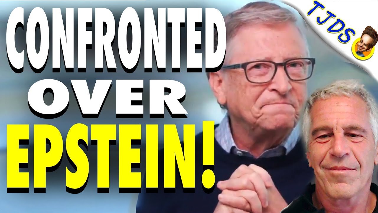 Bill Gates SQUIRMS Over His Jeffrey Epstein Connections