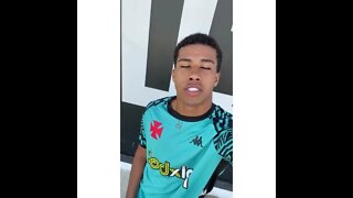 Alex Teixeira, Figueiredo, Talles Magno, Allan, Juninho e Andrey Santos mandando recado pra torcida