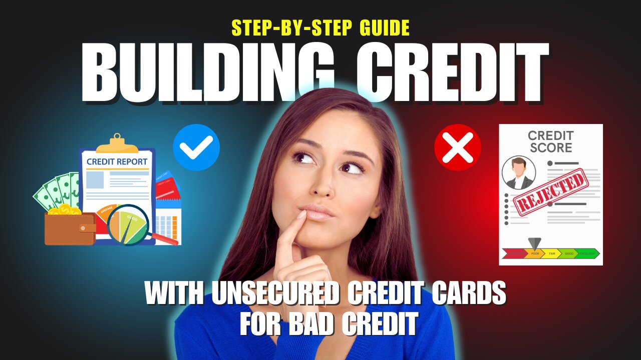 What You Should Know for Unsecured Credit Cards for Bad Credit