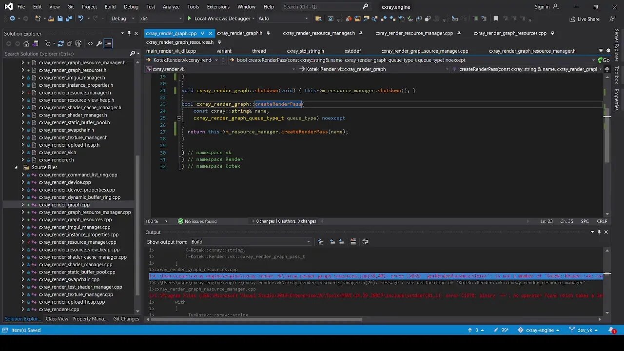 [EN/C++20/Vulkan API/HLSL] Game Engine ep. 16 - Frame graph (render graph)